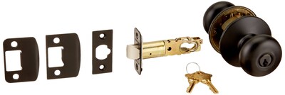 Foto 1 | Foto 1 | Soporte Con Llave Knob Entry Schlage Plymouth Negro - Venta Internacional.