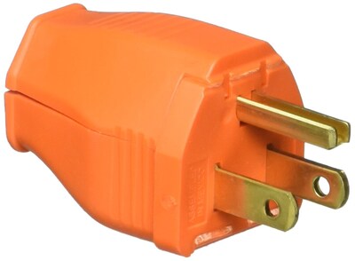 Foto 1 | Foto 1 | Enchufe De Conexión A Tierra Naranja Leviton 3w101-or De 2 Polos Y 3 Hilos - Venta Internacional.