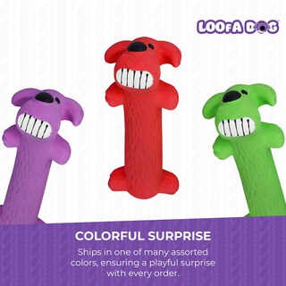 Foto 4 | Foto 4 | Juguete Para Perros Con Múltiples Mascotas Látex Chirriante 15 Cm Color Aleatorio - Venta Internacional.
