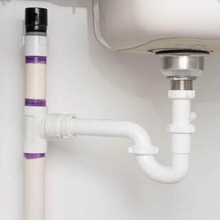 Foto 6 | Foto 6 | Vent Oatey 39012 1 5 Cm Npt Abs En Línea Negro Para Lavabo O Bañera - Venta Internacional.