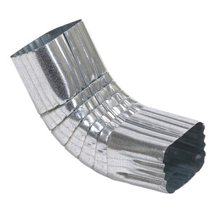 Foto 1 | Foto 1 | Codo Canalón Amerimax Acero Galvanizado Metalizado 5x8x23 Cm - Venta Internacional.