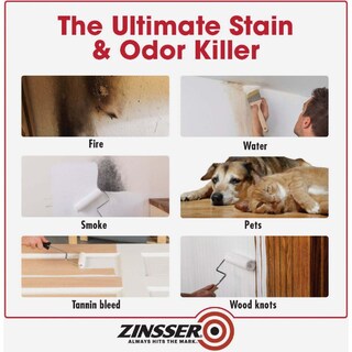 Foto 4 | Foto 4 | Imprimador Sellador Paint Zinsser 00904 B-in Shellac Blanco 946 Ml - Venta Internacional.