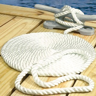 Foto 2 | Foto 2 | Dock Rope Seachoice 42571 1 3 Cm X 7 5 M Nailon Color Blanco - Venta Internacional.
