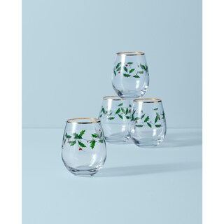 Foto 2 | Foto 2 | Copas De Vino Sin Tallo Lenox 888202 Holiday Juego De 4 Piezas 400 Ml - Venta Internacional.