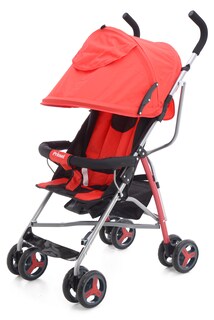 Foto 1 | Foto 1 | Carriola Para Bebé Prinsel Fun De Bastón Plegable Rojo