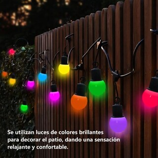 Foto 3 | Foto 3 | Luces Navideñas Inteligentes Rgb 20 Led 8 Metros