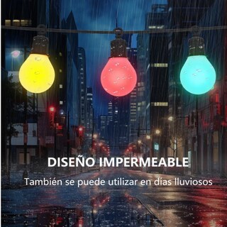 Foto 4 | Foto 4 | Luces Navideñas Inteligentes Rgb 20 Led 8 Metros