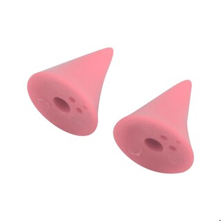Foto 2 | Foto 2 | Cuerno Decorativo 30mm Casco Rosa (5 Pares)