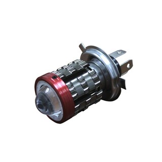 Foto 1 | Foto 1 | Foco Faro Delantero Led Ojo Angel Rojo/azul Modelo H002 H4 12v 12w