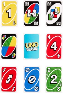Foto 1 | Foto 1 | Uno Juego De Cartas Teams Para Niños Hxt58
