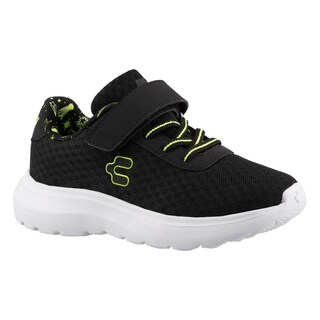 Foto 2 | Foto 2 | Tenis Charly 1065378 Negro/limon Unisex Original Deportivo Sport Niños Talla 15 A 23 E
