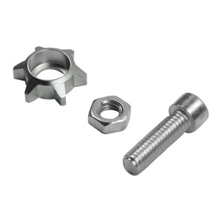 Foto 3 | Foto 3 | Tornillo Decorativo Estrella Placa Plateado Set