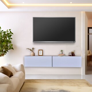 Foto 4 | Foto 4 | Mueble Flotante Para Tv 120 2 Puertas Hogare