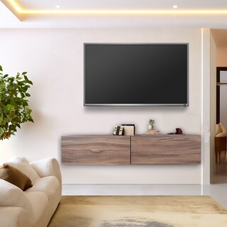 Foto 4 | Foto 4 | Mueble Flotante Para Tv 120 2 Puertas Hogare