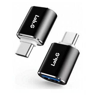 Foto 1 | Foto 1 | Adaptador Lab.g Otg Usb Tipo C a Usb 3.0 2 Piezas Negro