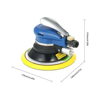 Foto 2 | Foto 2 | Lijadora Neumática Belug De Aire De Doble 6 Pulgadas 10000 Rpm Azul