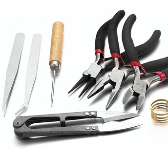 Foto 4 | Foto 4 | Kit De Herramientas Belug Para Bisuteria Con Alicates Pinzas 8 Pzas Negro