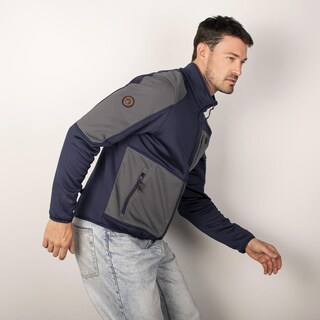 Foto 3 | Foto 3 | Chamarra Textil Para Hombre Con Bolsillos Greenlander Azul Marino