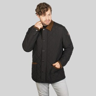 Foto 1 | Foto 1 | Chamarra Capitonada Plus Size Para Hombre Con Bolsa Interior Greenlander Negro