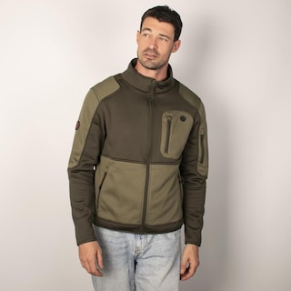 Foto 1 | Foto 1 | Chamarra Textil Para Hombre Con Bolsillos Greenlander Verde Oscuro