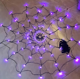 Foto 2 | Foto 2 | Decoración de Telaraña Xtellar con Luces Led