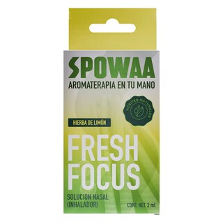 Foto 1 | Foto 1 | Inhalador Nasal Fresh Focus Spowaa con Aceites Esenciales Hierba de Limón 2ml