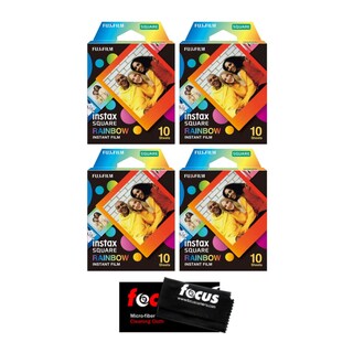 Foto 1 | Foto 1 | Película Instantánea Fujifilm Instax Square Paquete de 4 con Tela - Venta Internacional