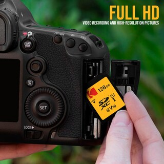 Foto 4 | Foto 4 | Tarjeta de Memoria Kodak Sdxc Uhs-i Clase 10 V10 De 128 Gb 10 Piezas- Venta Internacional