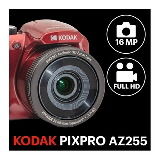 Foto 2 | Foto 2 | Cámara Digital Pixpro Az255 16 Mp Zoom 25x 3 Pulgadas Lcd Roja - Venta Internacional.