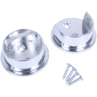 Foto 2 | Foto 2 | Pole Socket Stone Harbor Hardware 2 Orificios Cromo Pulido - Venta Internacional.