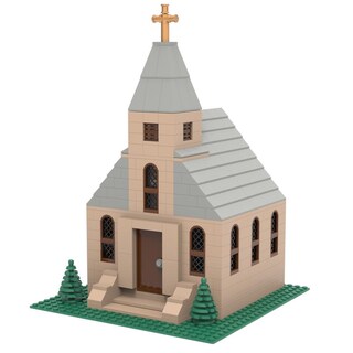 Foto 1 | Foto 1 | Set De Bloques Novabrix Church Multicolor 347 Piezas - Venta Internacional.
