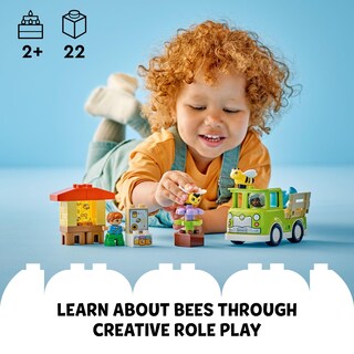 Foto 2 | Foto 2 | Juguete Lego Duplo Town Para Cuidar Abejas Y Colmenas Con Camión Para Niños De 2 Años O Más - Venta Internacional.
