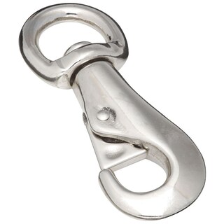 Foto 1 | Foto 1 | Mosquetón National Hardware N222-976 Bull Snap Níquel - Venta Internacional.
