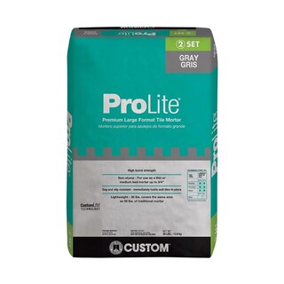 Foto 1 | Foto 1 | Mortero Para Azulejos Custom Prolite 13 6 Kg Gris 30 Libras - Venta Internacional.