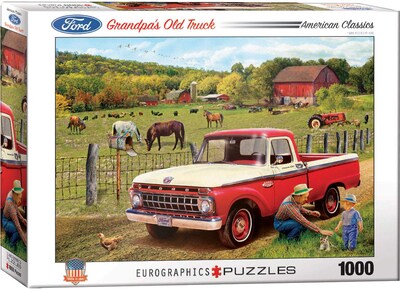 Foto 1 | Foto 1 | Puzzle Eurographics Grandpa's Old Truck 1000 Piezas 49x67 Cm - Venta Internacional.