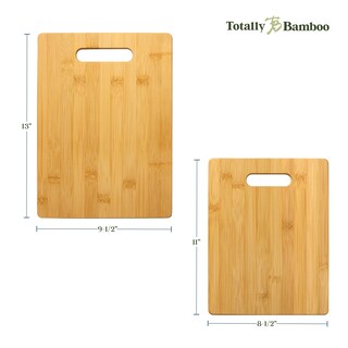 Foto 6 | Foto 6 | Juego De Tablas De Cortar Totally Bamboo De 2 Piezas Varios Tamaños - Venta Internacional.