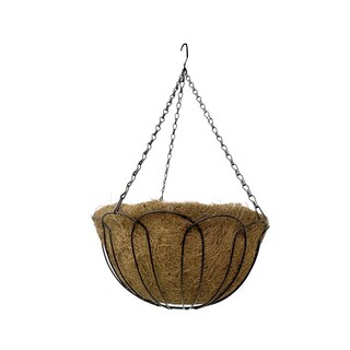 Foto 1 | Foto 1 | Cesta Colgante Living Accents De Acero De 18 Cm Con Forro Negro - Venta Internacional.