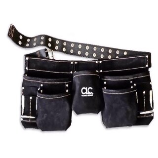 Foto 1 | Foto 1 | Funda Para Delantal Clc Piel De Gamuza Negra 29 A 49 Cm Con 11 Bolsillos - Venta Internacional.