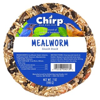 Foto 1 | Foto 1 | Alimento Para Pájaros Silvestres Chirp Wild Bird Mealworm 200 Ml En Bolsas - Venta Internacional.