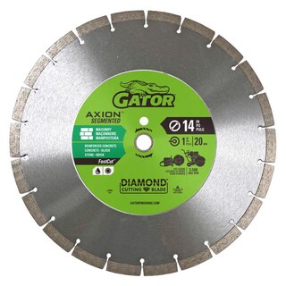 Foto 1 | Foto 1 | Hoja De Sierra Con Borde Segmentado Gator Axion Diamond De 14 Pulgadas Para Albañilería - Venta Internacional.