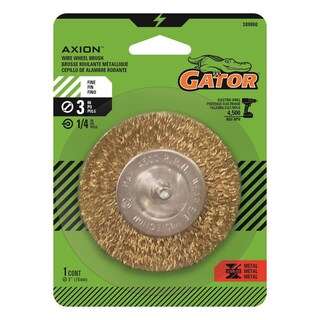 Foto 1 | Foto 1 | Cepillo De Alambre Rizado Fino Gator De 7 62 Cm Con Revestimiento De Latón - Venta Internacional.