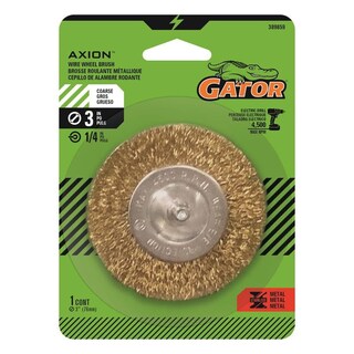 Foto 1 | Foto 1 | Cepillo De Alambre Gator Skin De 3 Pulgadas Con Revestimiento De Latón Grueso - Venta Internacional.