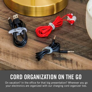 Foto 3 | Foto 3 | Set De 6 Organizadores Portátiles Para Cables Con Cierre De Velcro De 3 Tamaños - Venta Internacional.