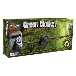 Foto 1 | Foto 1 | Guantes Desechables Watson Gloves Green Monkey L Nitrile Green - Venta Internacional.