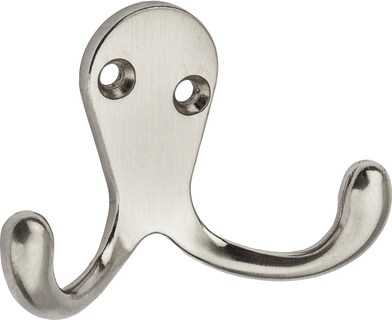 Foto 1 | Foto 1 | Gancho Doble Para Ropa National Hardware N325-522 Níquel Satinado - Venta Internacional.