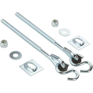 Foto 1 | Foto 1 | Kits De Ganchos Giratorios National Hardware V2039 Chapados En Zinc - Venta Internacional.