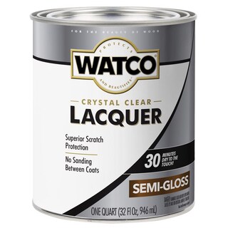 Foto 1 | Foto 1 | Laca Con Acabado De Madera Watco Semibrillante Y Transparente 1 Litro (paquete De 2) - Venta Internacional.