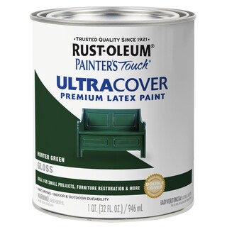 Foto 1 | Foto 1 | Pintura Rust-oleum 1938502 Látex Brillante Verde Hunter 946 Ml - Venta Internacional.