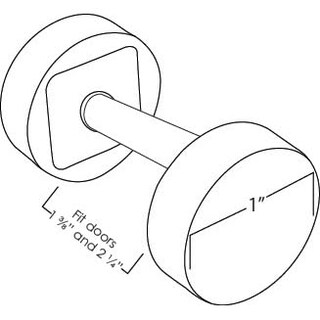 Foto 3 | Foto 3 | Tapa Para Manija De Herrajes Stone Harbor  2 5 Cm  Níquel Satinado - Venta Internacional.