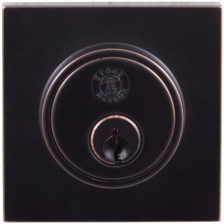 Foto 1 | Foto 1 | Cerrojo Cuadrado De Grado 3 Para Hardware Lock Stone Harbor En Bronce Vintage - Venta Internacional.